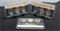 3 Sets of Susan B. Anthony Dollars: