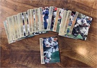 Eighty-six 1995 Pacific Football Cards