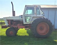 1976 Case 1370 diesel tractor 2 wheel drive w/cab