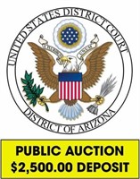 U.S. District Court (Arizona) online auction 8/30/2021