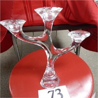 FREE FORM CANDLE HOLDER 11 IN