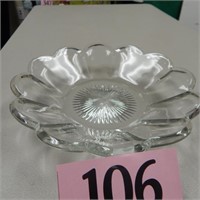 HEISEY PANEL BOWL 10 IN