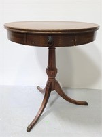 Vintage Mersman clawfoot side table