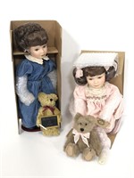 New Yesterday’s Child Boyd’s Bears porcelain dolls