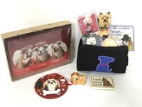 Dog lovers holiday cards & coin purse collection