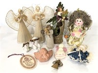 Lot of 11 Angel figurines/ decoration pieces