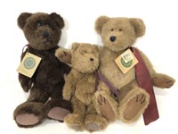 Three Boyd’s Bears and Friends stuffed teddy bears