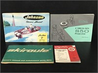 Four assorted owner’s manuals