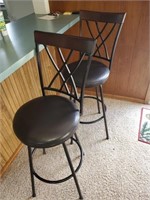 Pair of bar stools