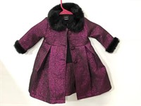 Holiday Editions baby’s dress and matching coat