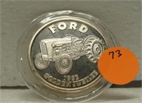 1953 FORD GOLDEN JUBILEE 1 TROY OZ. SILVER ROUND