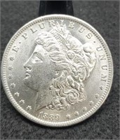 1889-O Morgan Silver Dollar, BU
