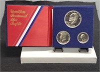 1976-1776 Three Coin Bicentennial Silver Proof Set