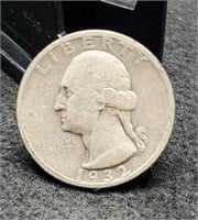 1932-S Washington Silver Quarter, XF, Key Date
