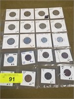 20 MISC COINS