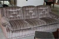 Vintage Striped Sofa Sleeper