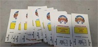 1986 BASEBALL LEAF STAND-UP CARDS