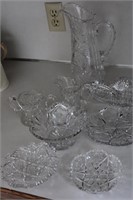 Lot of Leaded Crystal/Cut Glass