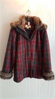 WOOLRICH JACKET WITH REMOVABLE HOOD
