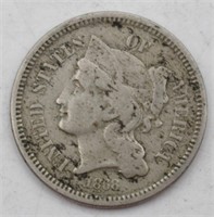 1868 3 Cent Nickel