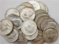 (15) 1964 Kennedy 90% Silver Half Dollars &