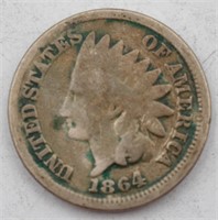 1864 Indian Head Penny - VF