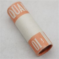 Unopened Bank Roll of Quarters