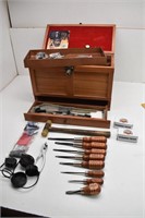 Grace Gun Care Tool Set In Wood Case