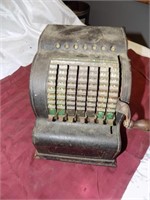vintage adding machine