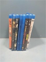 8 blue ray dvds