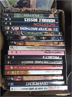 Flat of 17 dvds
