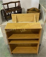 Shelf, Magazine Rack, 2 Small Shelves