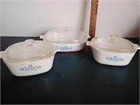 3 pc. Corning Ware set