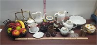 VTG Tea pots, salt & pepper shakers, and more.