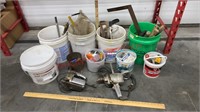Buckets of Tools & Hardware