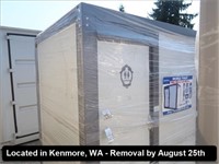 75"L X 85"W X 82"H MOBILE RESTROOM/SHOWER