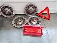 Buick hub caps & Flare Kit