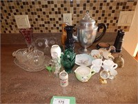 Lot of Glassware Collectibles & more