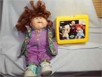 Vintage Cabbage Patch Doll & Thermos Lunch box