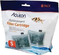 Aqueon QuietFlow Filter Cartridge, Small, 6 pack