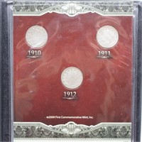 First Commemorative Mint 1910-1912 "V" Nickels