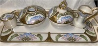 (ST) Limoges 5pc China Set. Very nice condition.