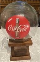 (ST) Coca Cola Candy Glass & Wood Candy