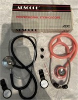 (ST) Pair Of Adscope Professional Stethoscopes