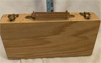 (A) Vintage wood painter's box
