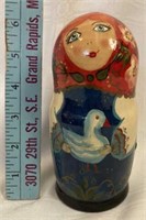 (A)Painted Russian Nesting Doll