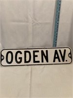A) Ogden Av. street Sign