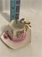 B) Made in Japan Parrot Handle Mini Tea Cup