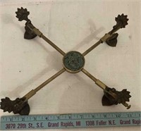 (B) Ornamental Brass Stand with adjustable