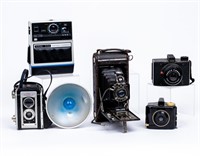 Lot of 5 Vintage Cameras
